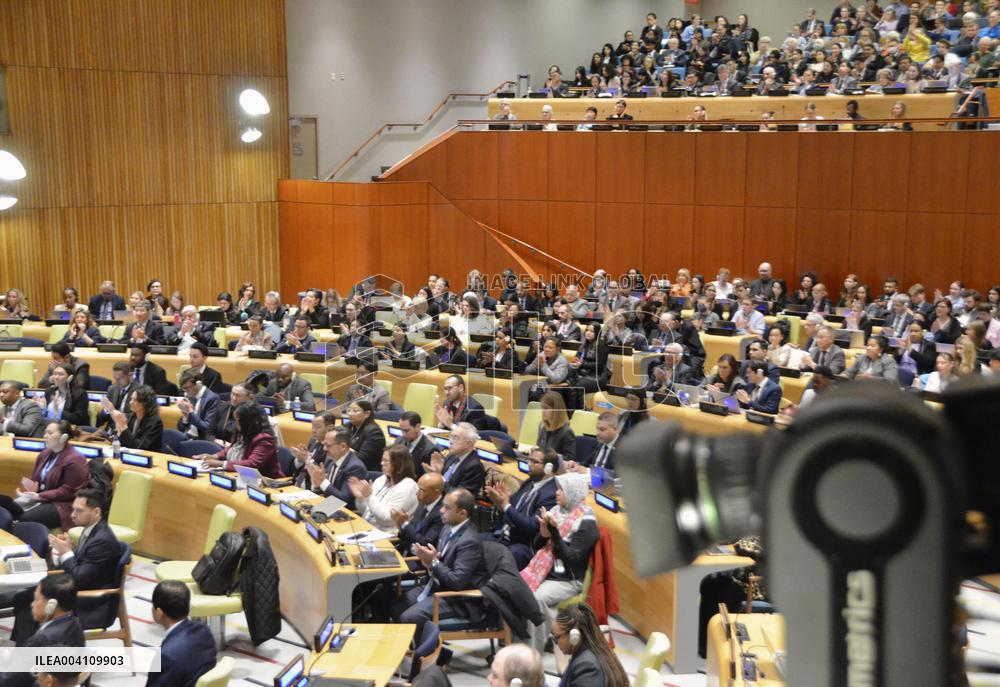 U.N. meeting on banning nuclear weapons