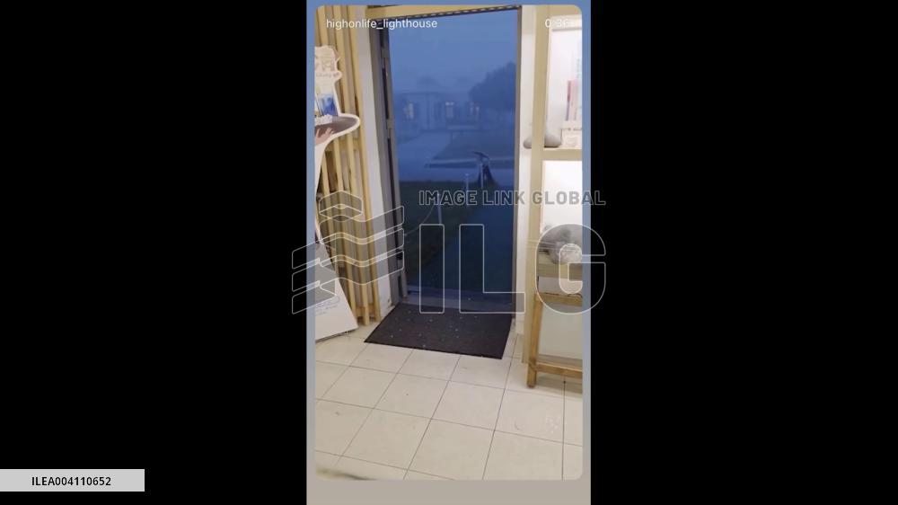 Taiwan: Thunderstorms Strike Several Cities, Bringing Heavy Rain, Hail, and Lightning