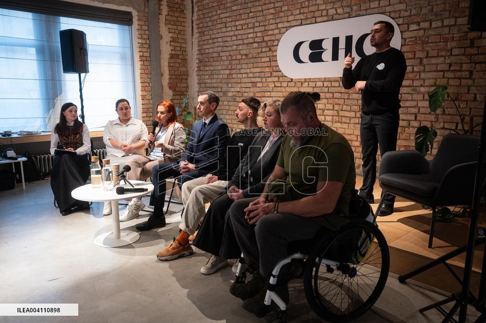 Veteran event on aural rehabilitation and hearing aids for military personnel in Kyiv