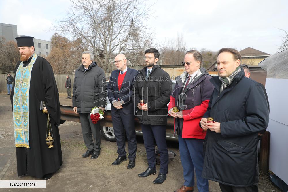 Celebration of Bulgarias Liberation Day in Kyiv