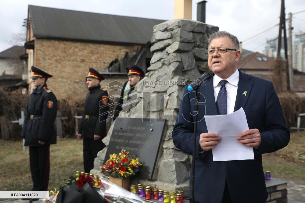 Celebration of Bulgarias Liberation Day in Kyiv