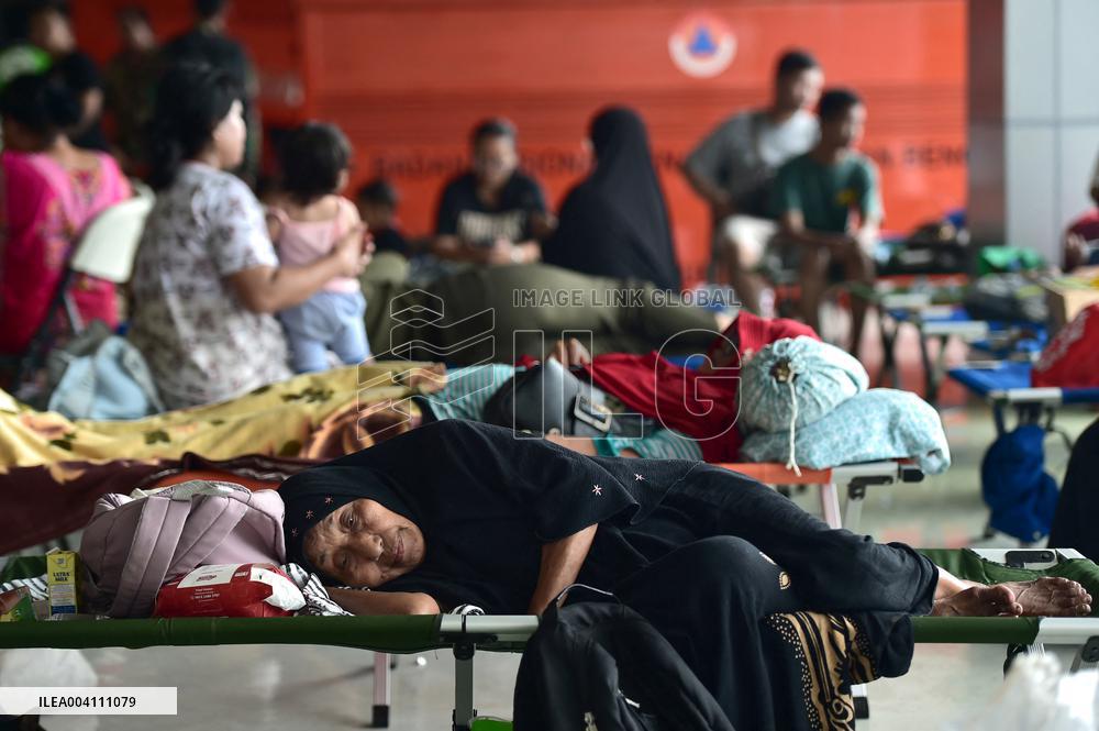 Hundreds Evacuated As Torrential Rains Flood Indonesia