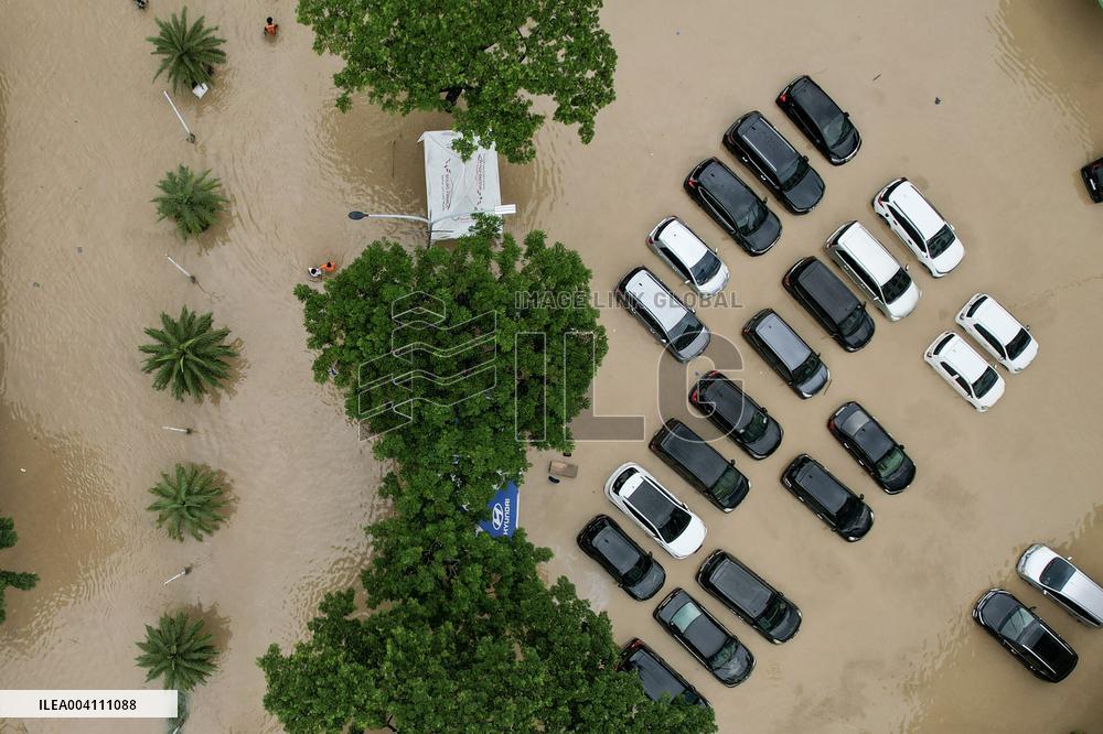 Hundreds Evacuated As Torrential Rains Flood Indonesia
