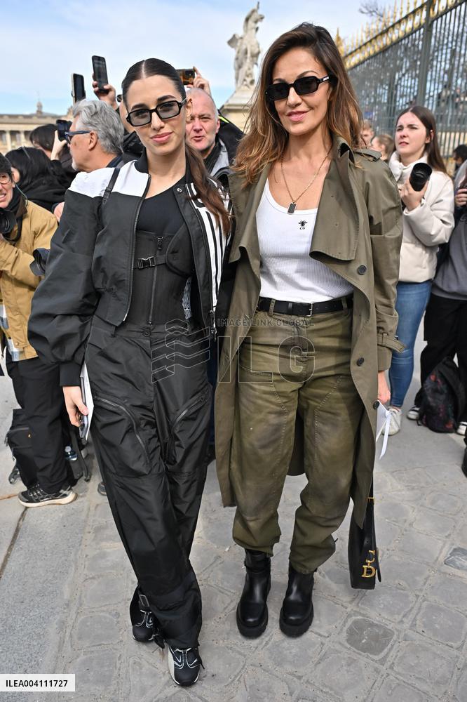 PFW Dior Outside Arrivals