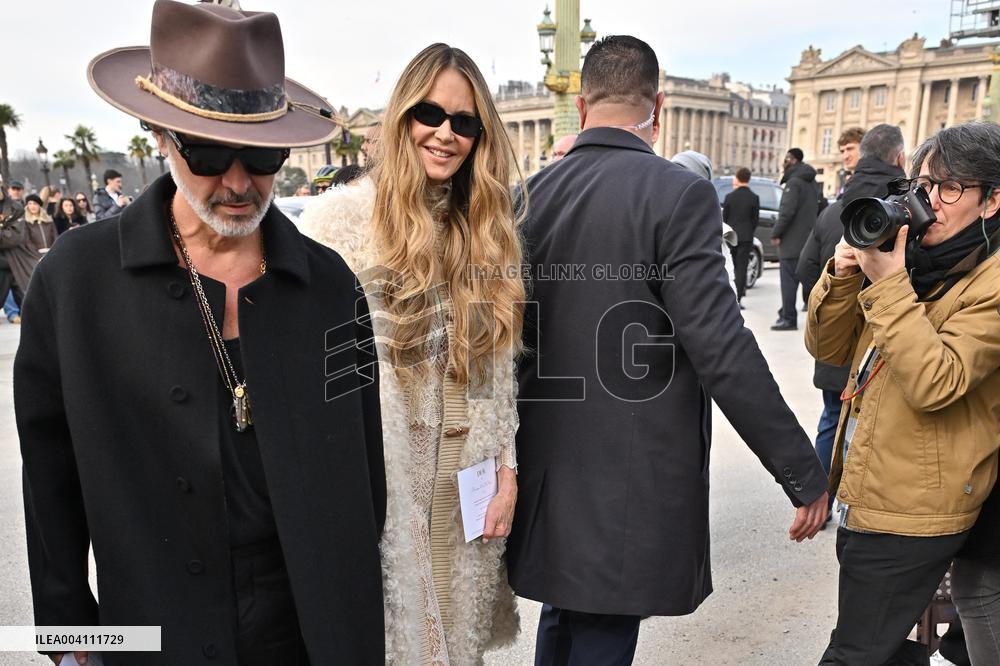PFW Dior Outside Arrivals