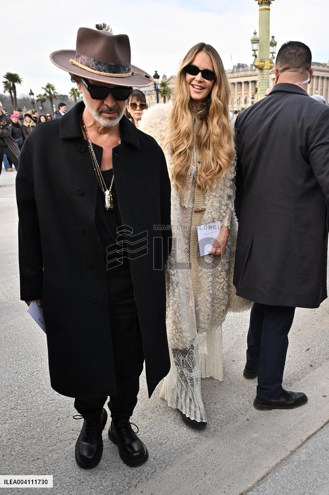 PFW Dior Outside Arrivals