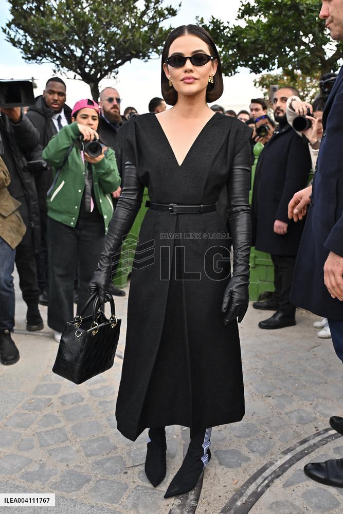 PFW Dior Outside Arrivals