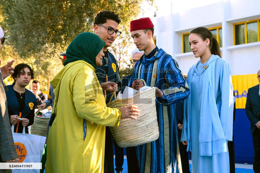 Crown Prince of Morocco and Sister Launch Charity Ramadan Operation - Rabat