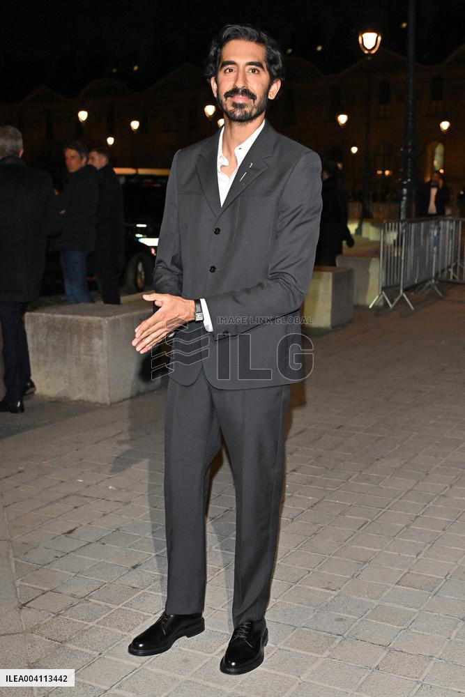PFW Le Grand Diner De Louvre Outside Arrivals
