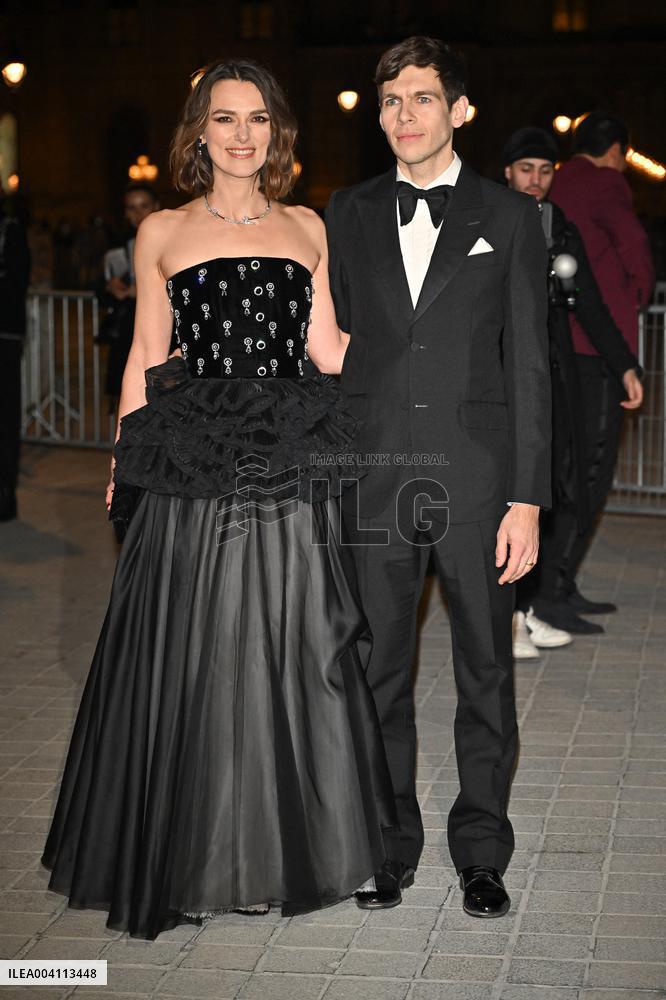 PFW Le Grand Diner De Louvre Outside Arrivals