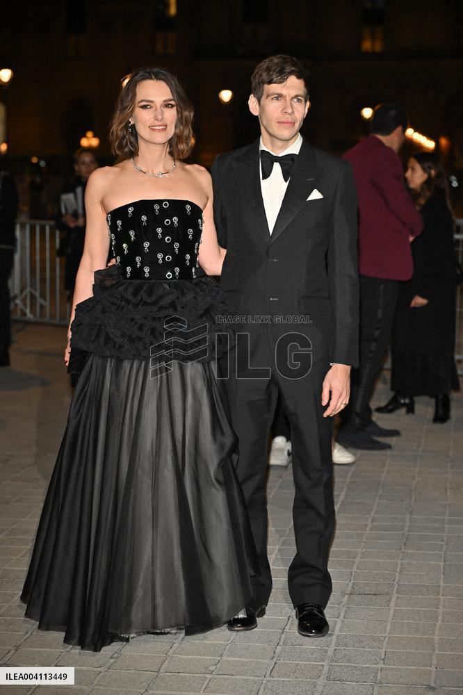 PFW Le Grand Diner De Louvre Outside Arrivals