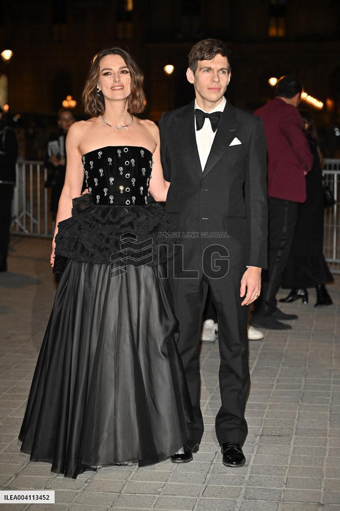 PFW Le Grand Diner De Louvre Outside Arrivals