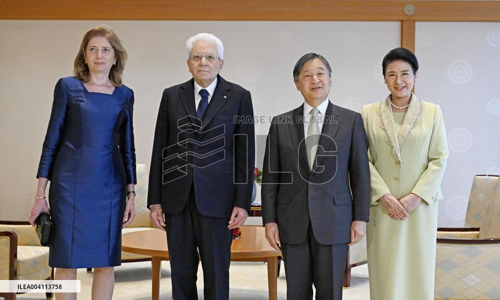 Italian president in Tokyo