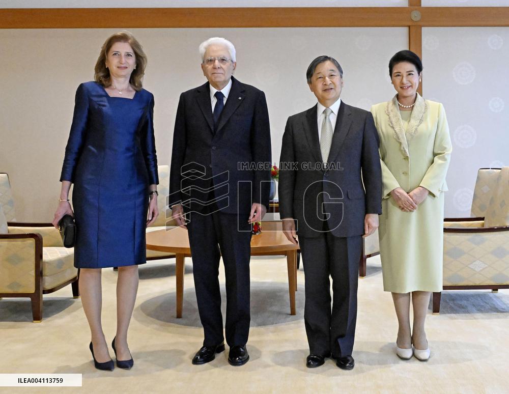 Italian president in Tokyo