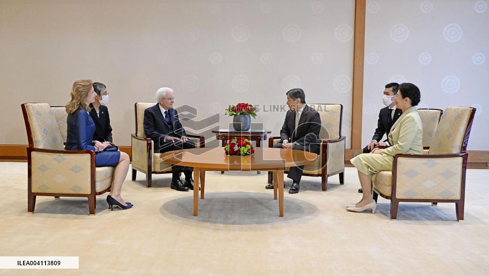 Italian president in Tokyo