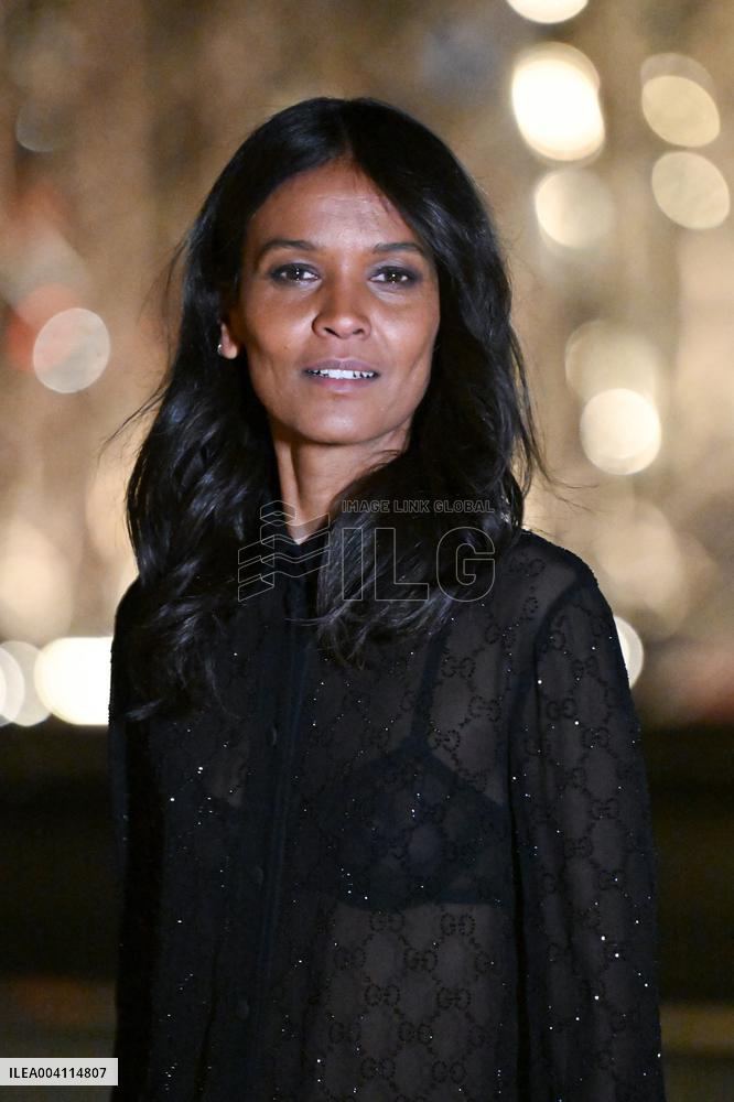 PFW Le Grand Diner du Louvre Arrivals Photocall