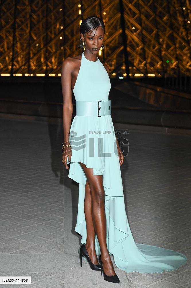 PFW Le Grand Diner du Louvre Arrivals Photocall