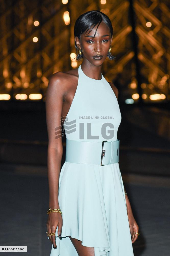 PFW Le Grand Diner du Louvre Arrivals Photocall