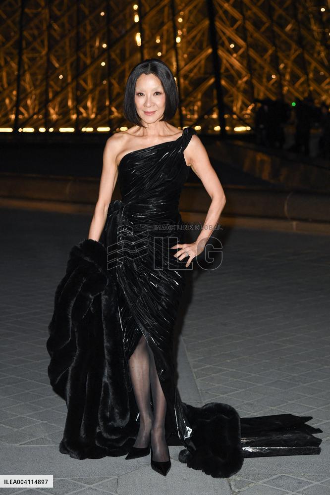 PFW Le Grand Diner du Louvre Arrivals Photocall