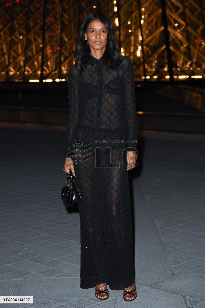 PFW Le Grand Diner du Louvre Arrivals Photocall