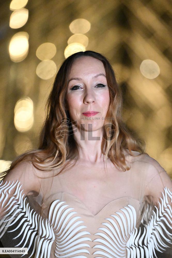 PFW Le Grand Diner du Louvre Arrivals Photocall