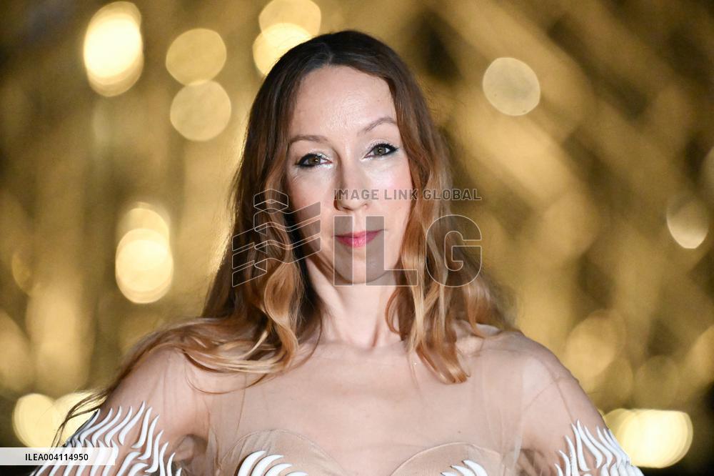 PFW Le Grand Diner du Louvre Arrivals Photocall