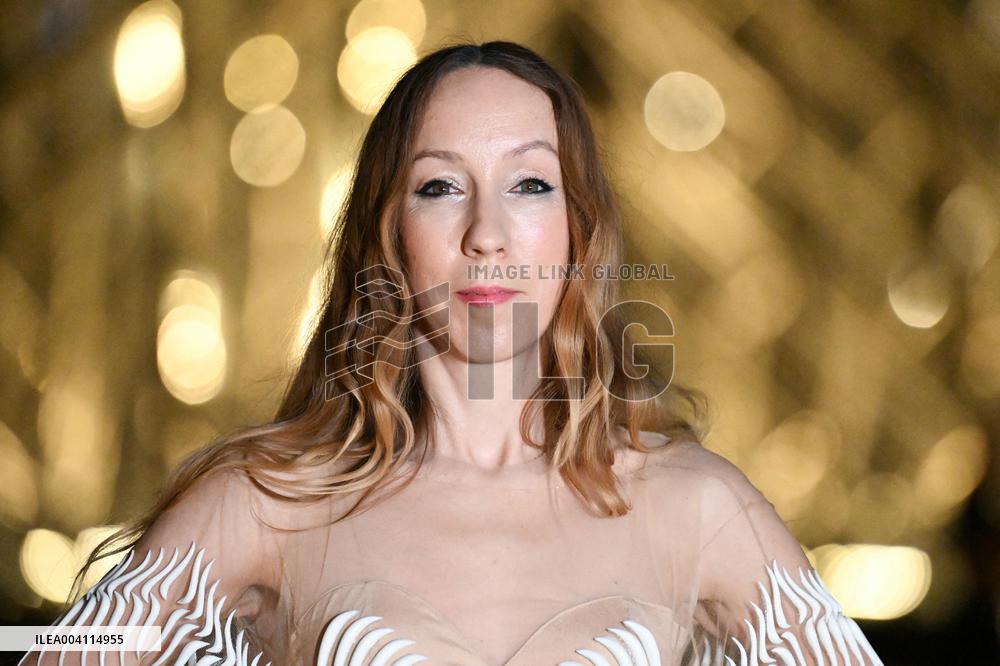PFW Le Grand Diner du Louvre Arrivals Photocall