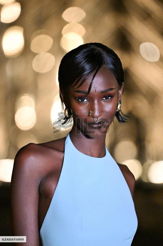 PFW Le Grand Diner du Louvre Arrivals Photocall