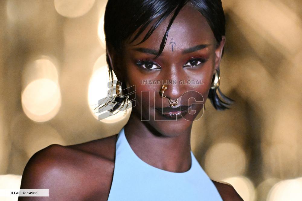 PFW Le Grand Diner du Louvre Arrivals Photocall