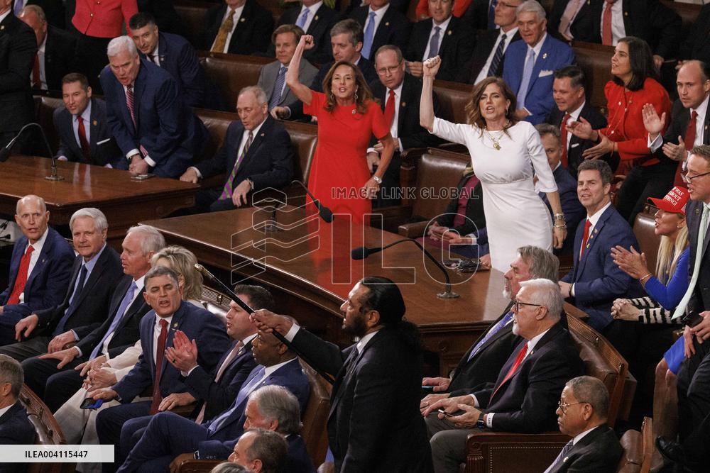 President Trump Gives Speech to Joint Session of Congress