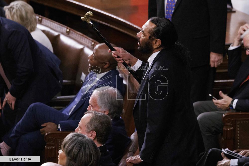 President Trump Gives Speech to Joint Session of Congress