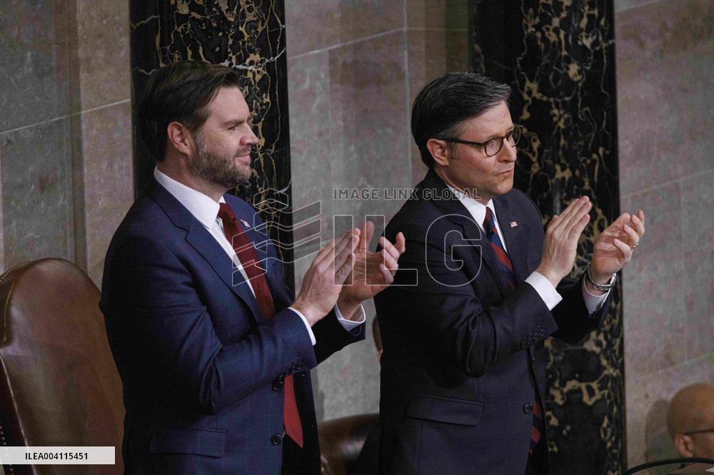 President Trump Gives Speech to Joint Session of Congress