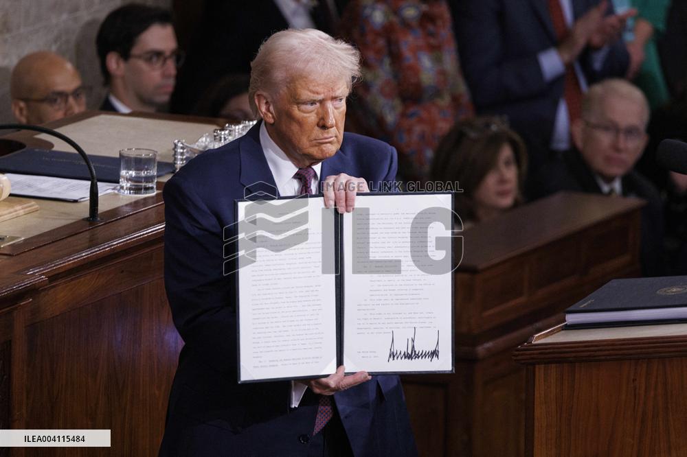 President Trump Gives Speech to Joint Session of Congress
