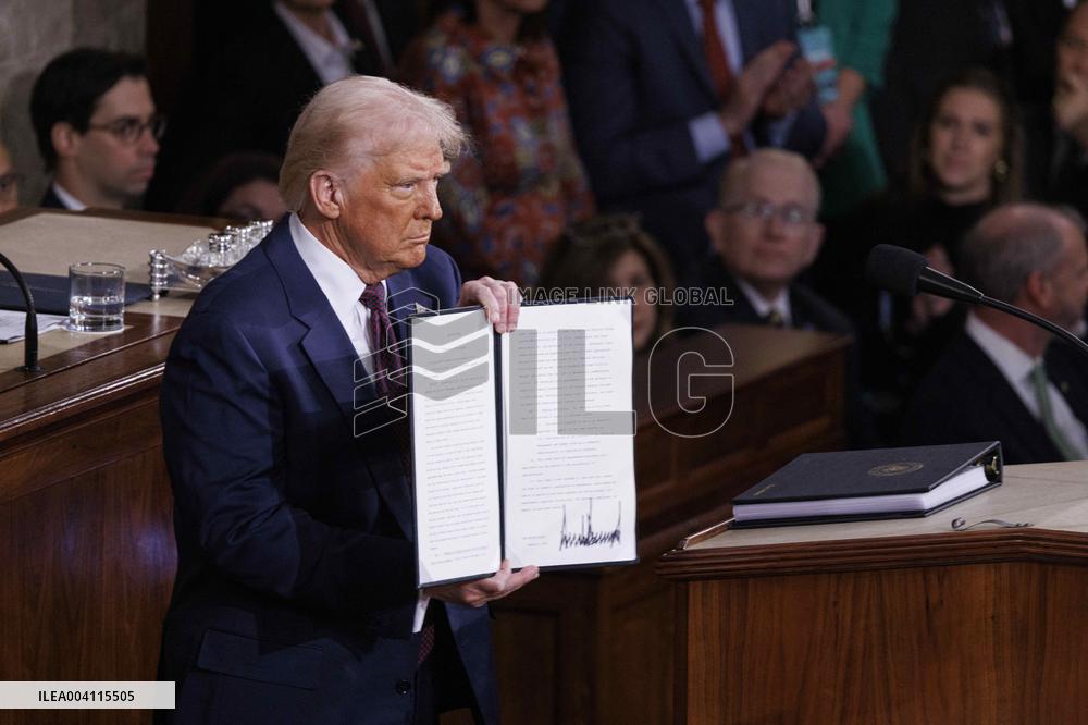 President Trump Gives Speech to Joint Session of Congress
