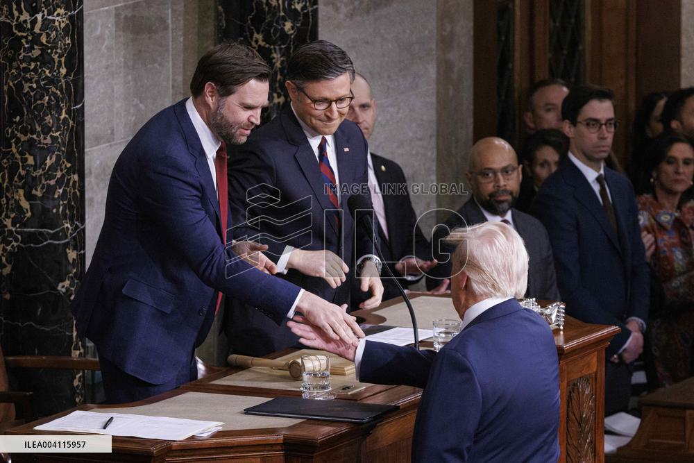 President Trump Gives Speech to Joint Session of Congress