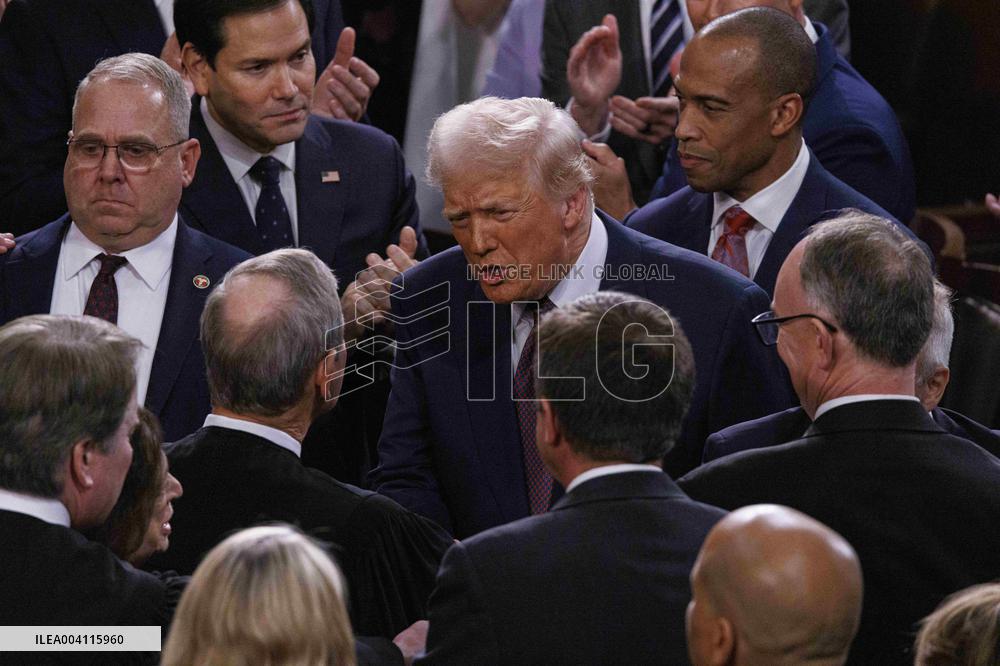 President Trump Gives Speech to Joint Session of Congress