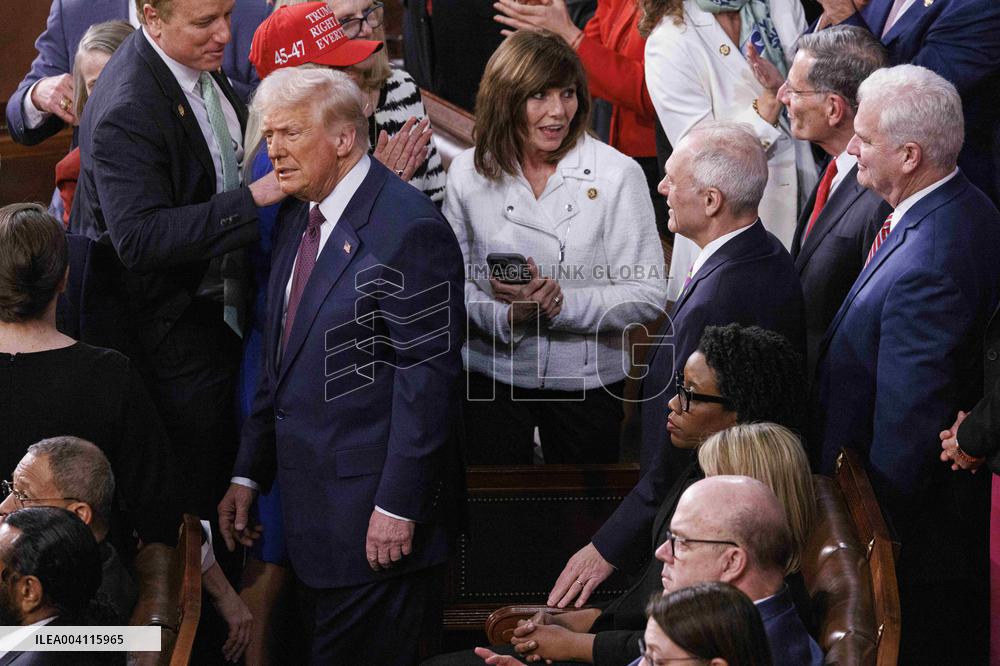 President Trump Gives Speech to Joint Session of Congress