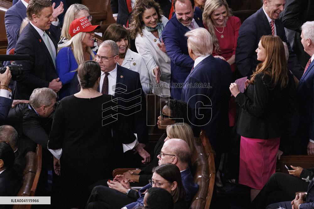 President Trump Gives Speech to Joint Session of Congress