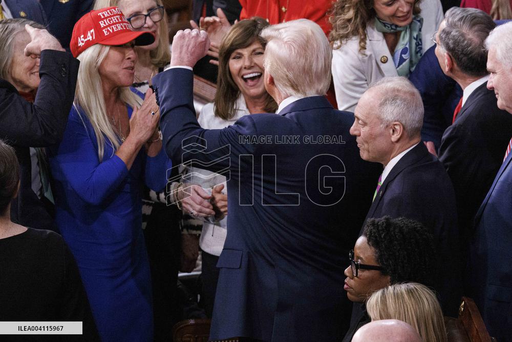 President Trump Gives Speech to Joint Session of Congress