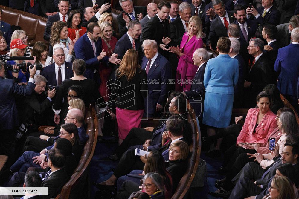 President Trump Gives Speech to Joint Session of Congress