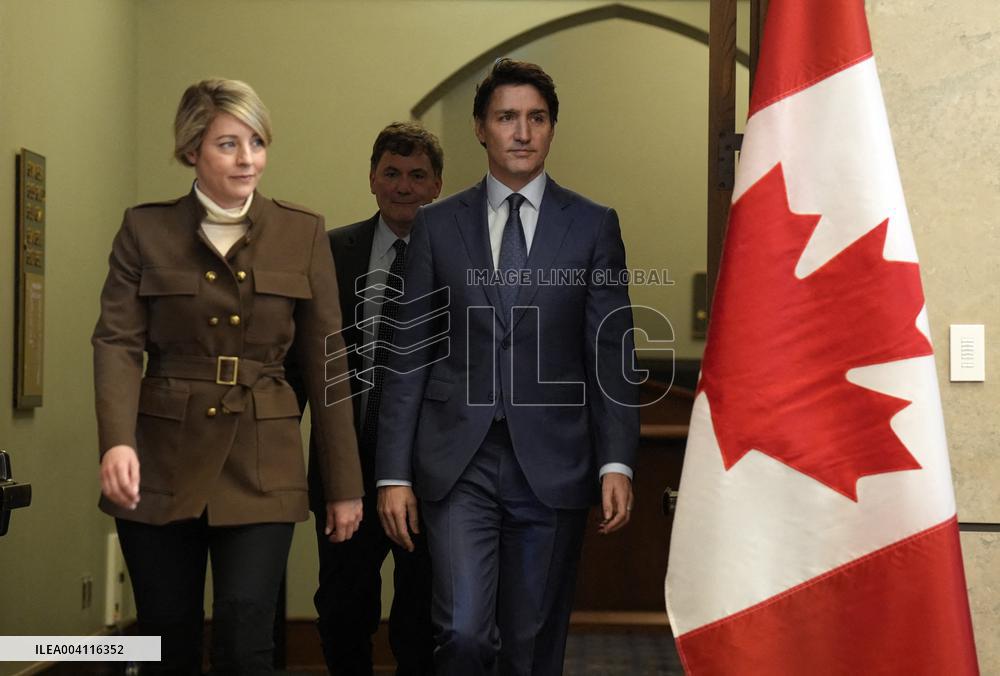 Trudeau Press Conference on Imposed US Tariffs - Ottawa