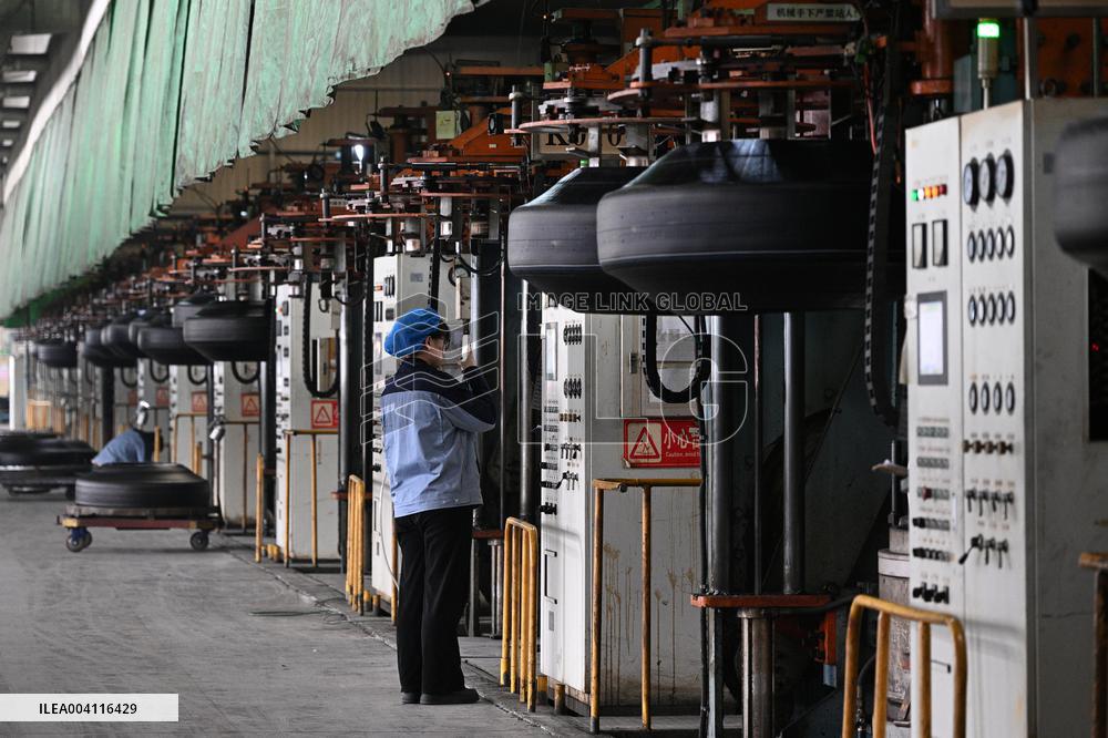 An Auto Tire Production Base in Suqian