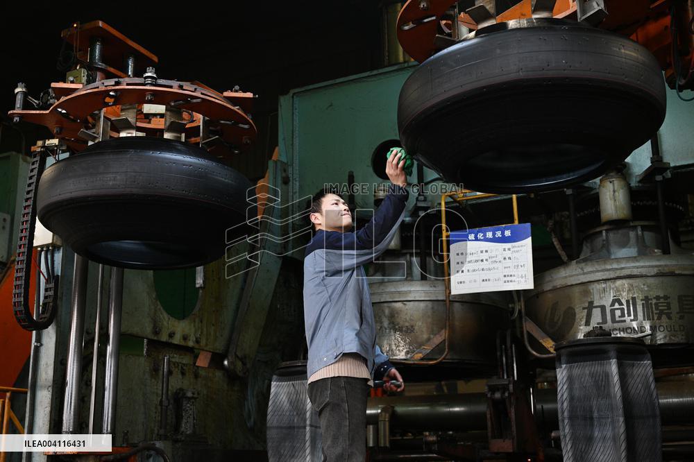 An Auto Tire Production Base in Suqian