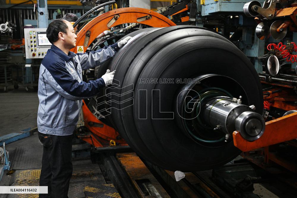 An Auto Tire Production Base in Suqian