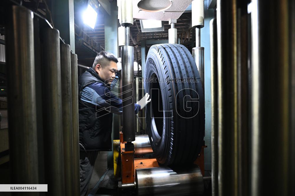An Auto Tire Production Base in Suqian