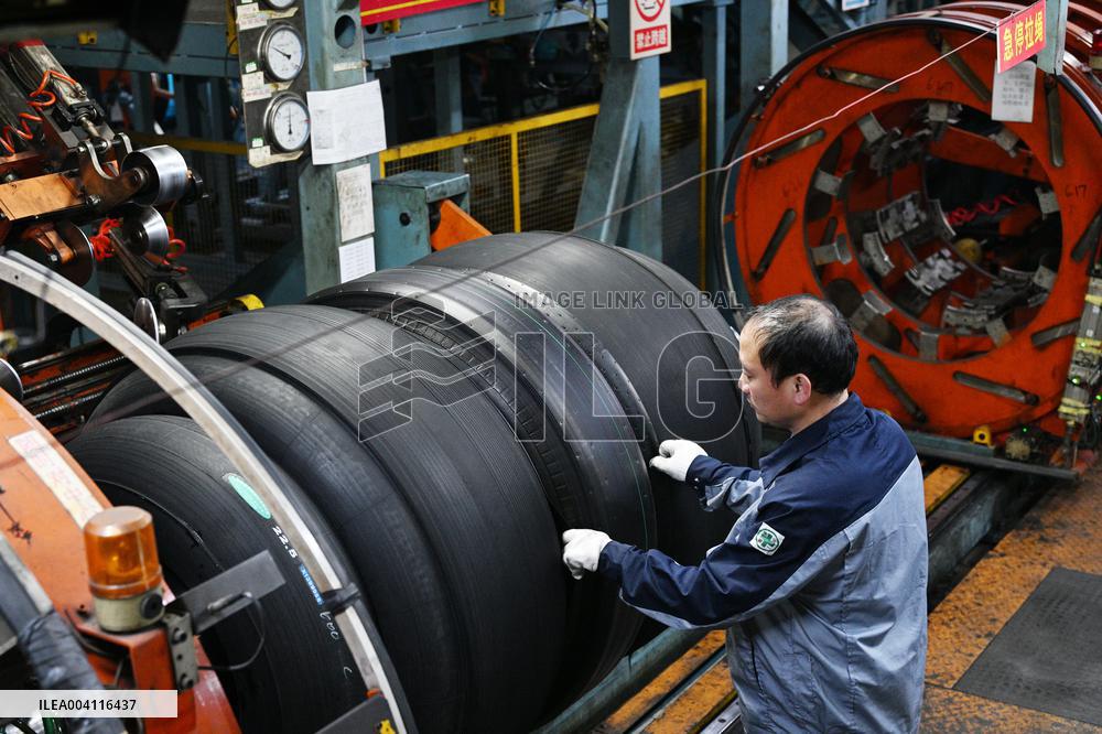 An Auto Tire Production Base in Suqian