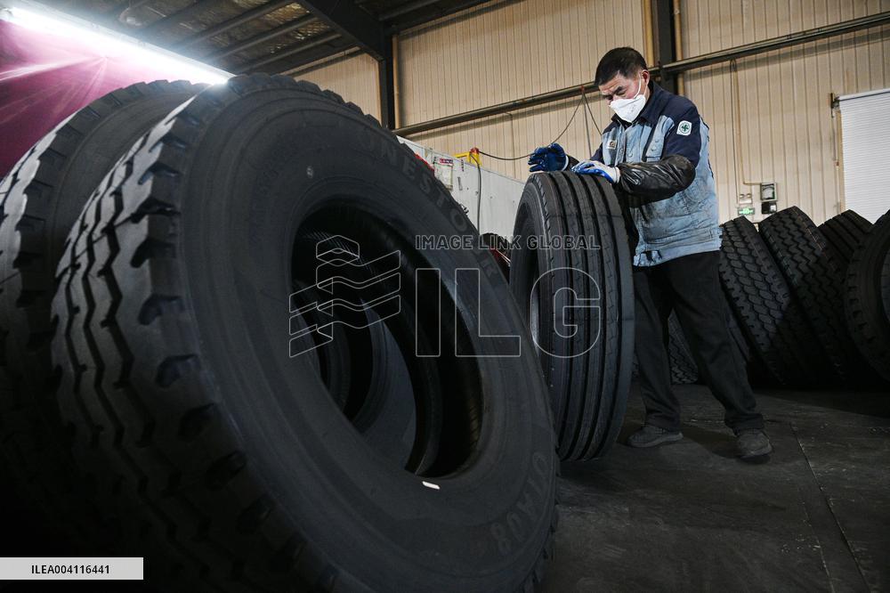 An Auto Tire Production Base in Suqian