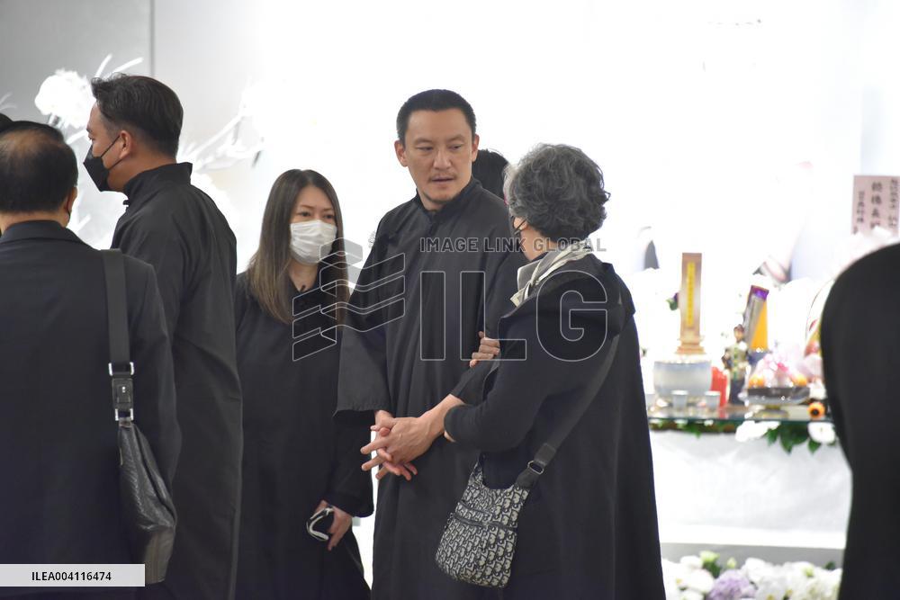 Taiwanese Actor Chen Chang's Mother Farewell Ceremony in Taipei