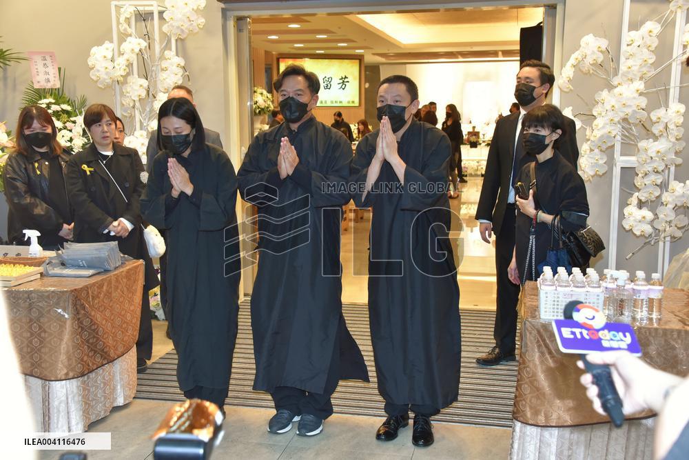 Taiwanese Actor Chen Chang's Mother Farewell Ceremony in Taipei