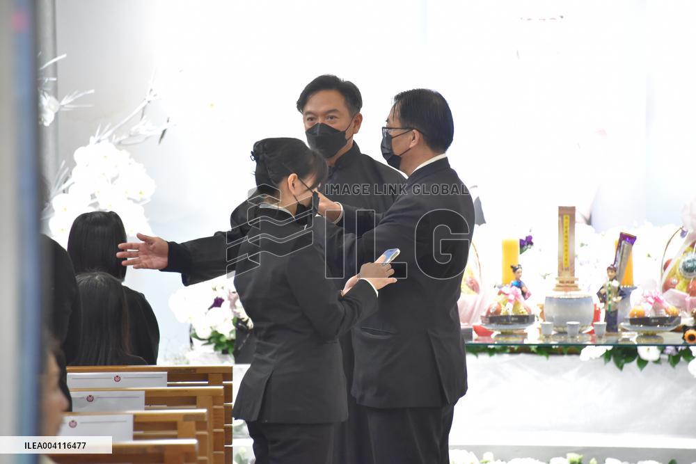 Taiwanese Actor Chen Chang's Mother Farewell Ceremony in Taipei